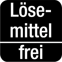 100% lösemittelfrei